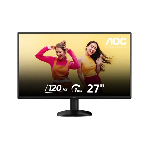 [27B35H3] MONITOR GAMER 27" AOC 27B35H3 FHD 1920X1080 *120HZ *VGA *HDMI